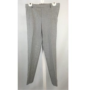 H&M Houndstooth Cropped Cotton Pants
